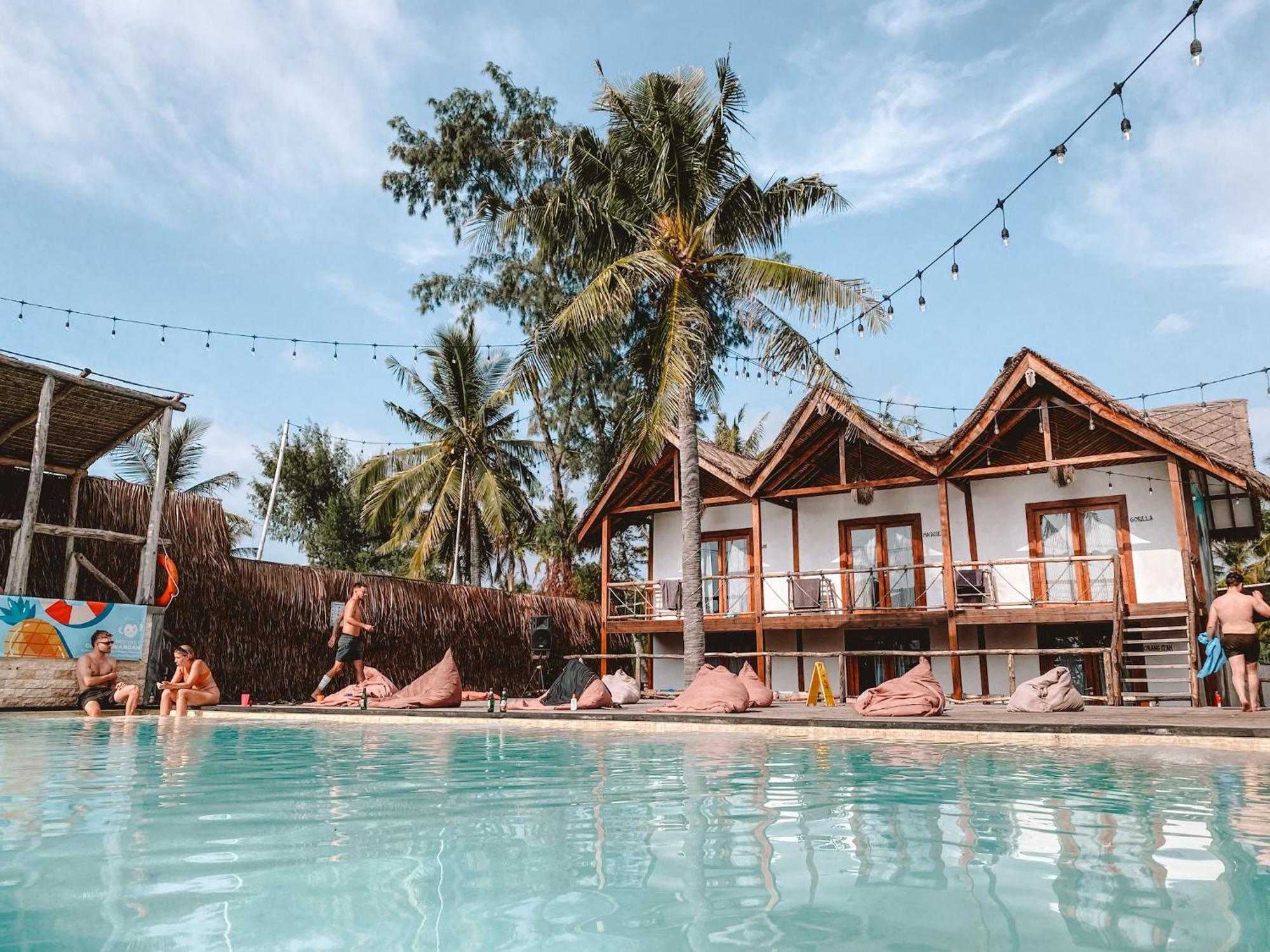 Mad Monkey Gili Trawangan Hostel Kültér fotó