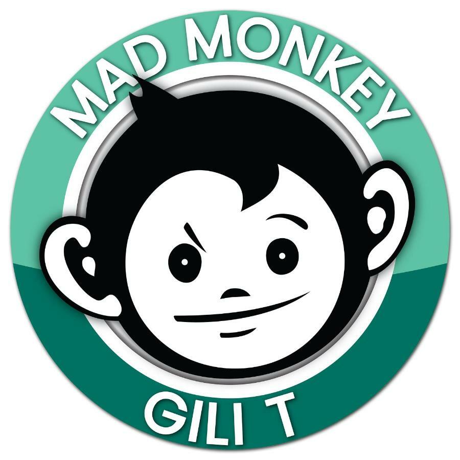 Mad Monkey Gili Trawangan Hostel Kültér fotó The logo of Mad Monkey Club